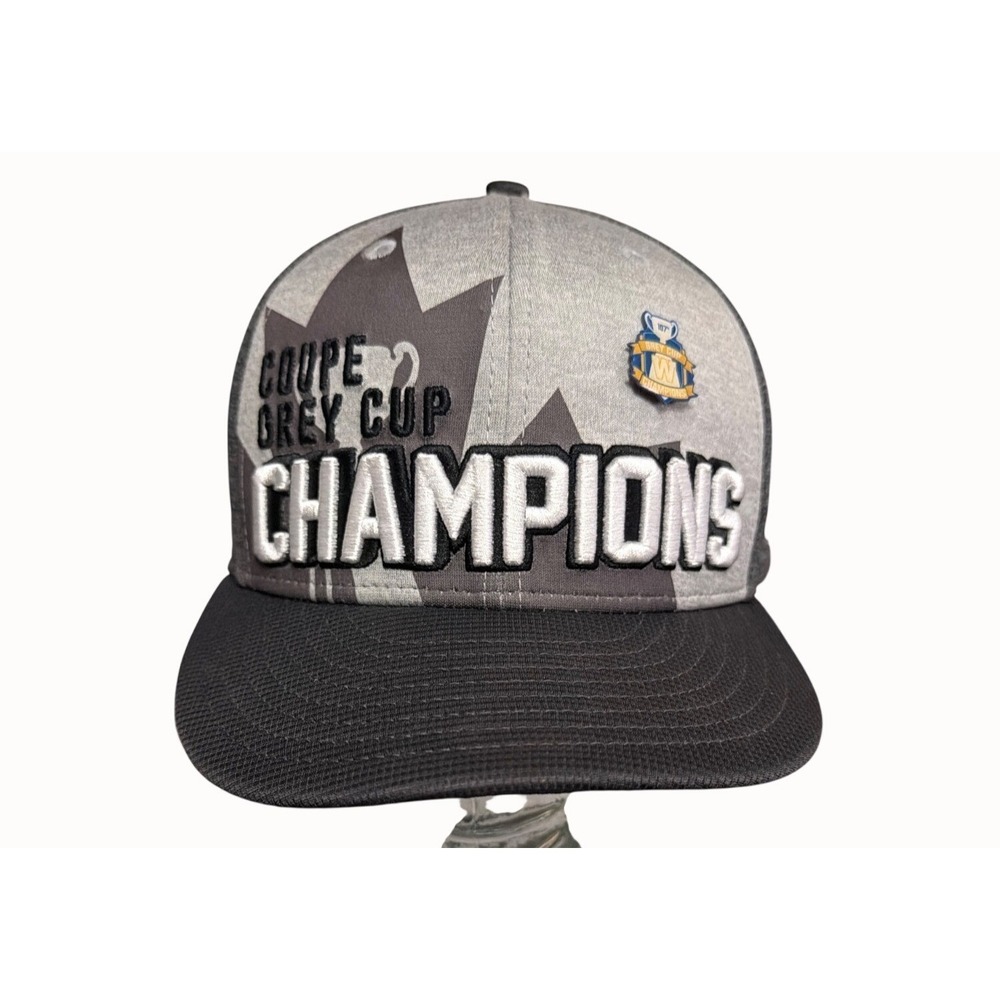 New Era‎ 9Fifty CFL Coupe Grey Cup Champs Winnipeg Blue Bombers Snap Hat + pin